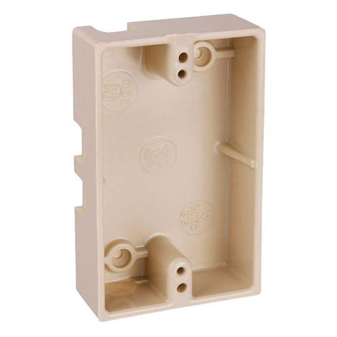 surface mount electrical box home depot|decorative surface mount electrical boxes.